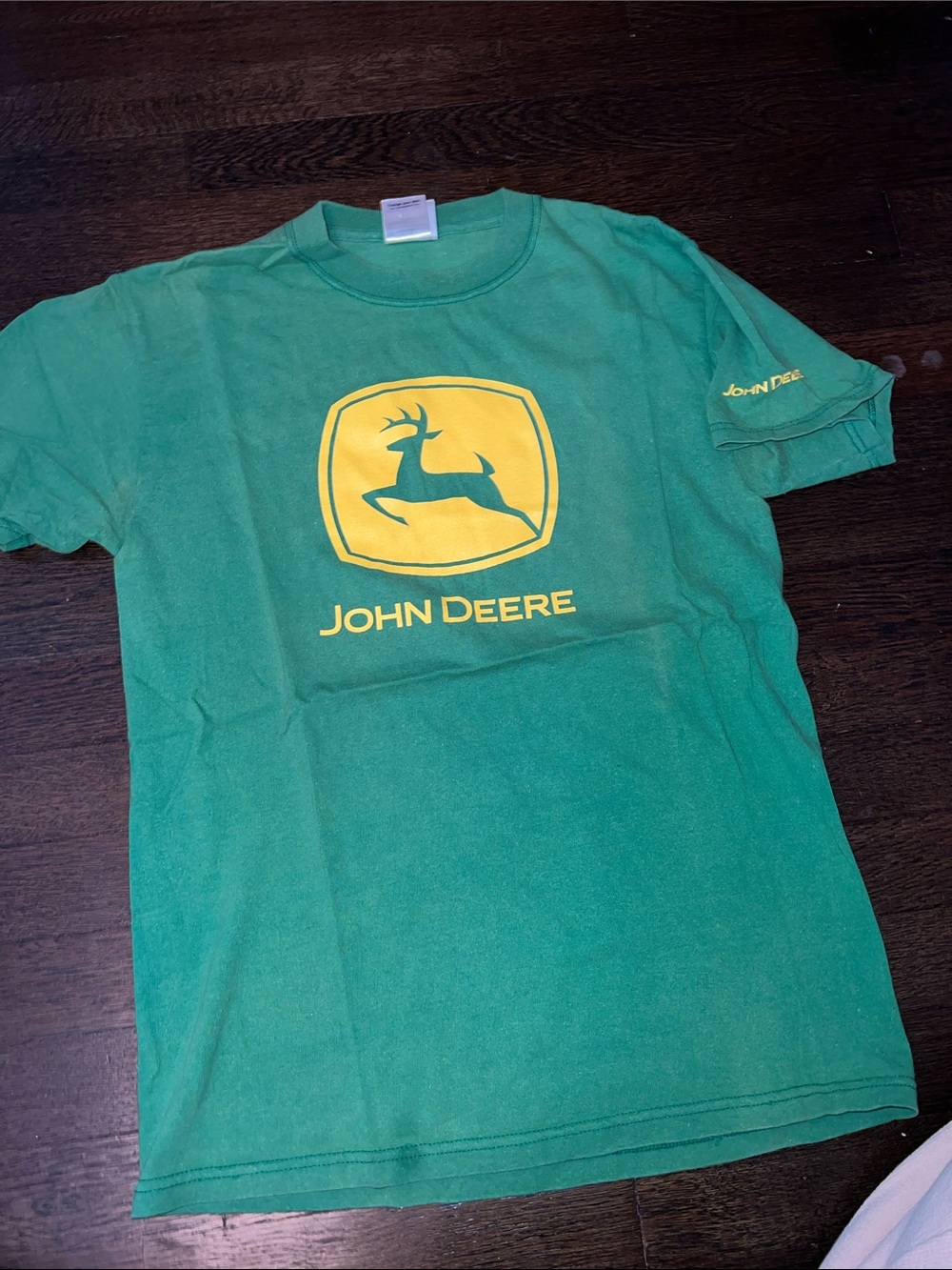 John Deere Green Tee with Yellow Logo